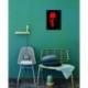 Quadro Poster Pop Art Red Skull