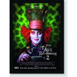 Quadro Poster Filme Alice Através do Espelho 3