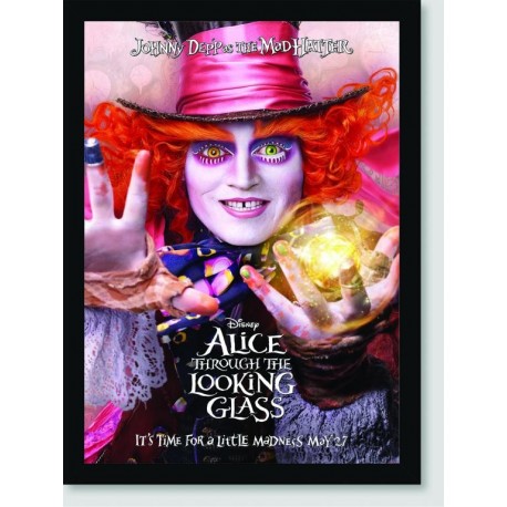 Quadro Poster Filme Alice Através do Espelho 9