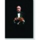 Quadro Poster Cinema The Godfater And Cat