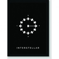 Quadro Poster Filme Interstellar 01