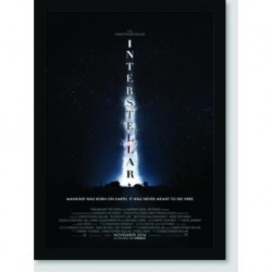 Quadro Poster Filme Interstellar 05