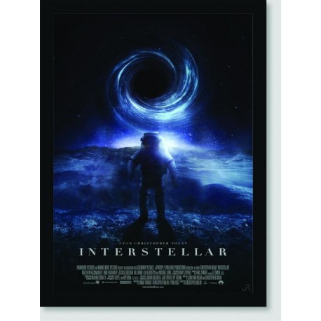 Quadro Poster Filme Interstellar 08