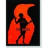 Quadro Poster Filme The Birds Laranja