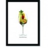 Quadro Poster Vinhos e Sabores Gewürztraminer