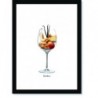 Quadro Poster Vinhos e Sabores Morillon