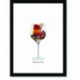 Quadro Poster Vinhos e Sabores Moscato-Rosa