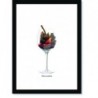 Quadro Poster Vinhos e Sabores Mourvedre