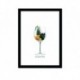 Quadro Poster Vinhos e Sabores Sauvignon Blanc