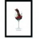 Quadro Poster Vinhos e Sabores Tinta Barocca