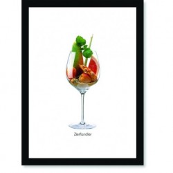 Quadro Poster Vinhos e Sabores Zierfandler