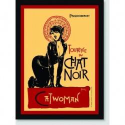 Quadro Poster The Belle Epoque Cat Woman