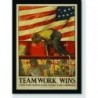 Quadro Poster Guerra Team Works Wins