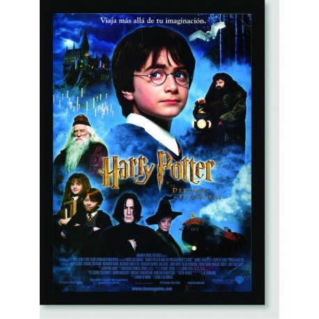 Quadro Poster Filme Harry Potter e a Pedra Filosofal 01
