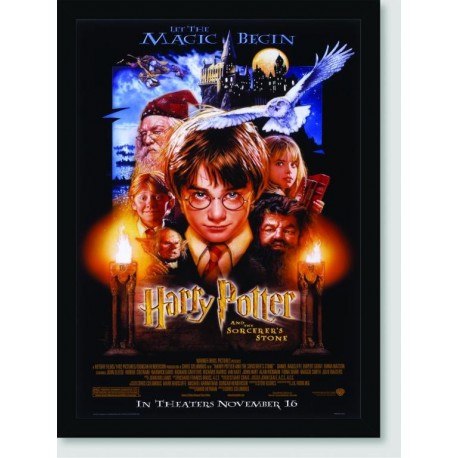 Quadro Poster Filme Harry Potter e a Pedra Filosofal 07
