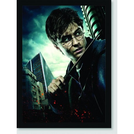 Quadro Poster Filme Harry Potter e as Reliquias da Morte 01