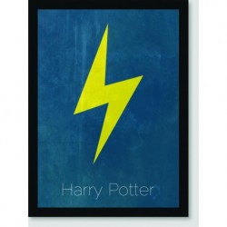 Quadro Poster Filme Harry Potter Raio