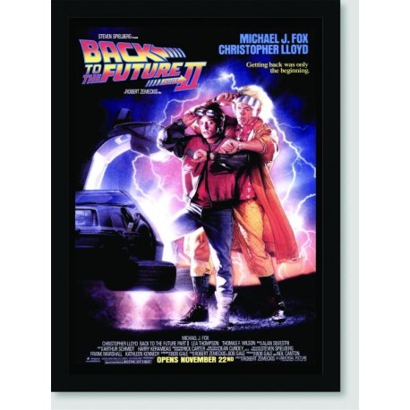 Quadro Poster Filme De Volta Para O Futuro II