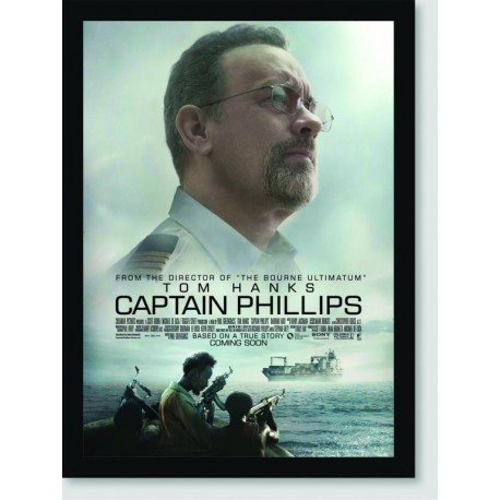 Quadro Poster Filme Capitao Phillips