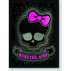 Quadro Poster Filme Monster High Black