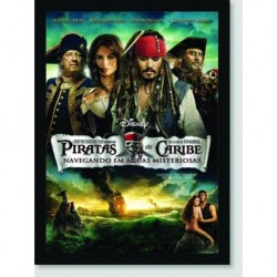 Quadro Poster Filme Piratas Do Caribe 02