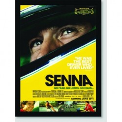 Quadro Poster Filme Senna