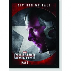 Quadro Poster Filme Guerra Civil