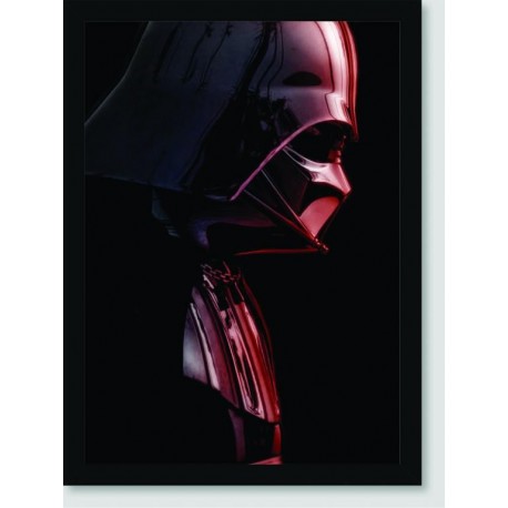 Quadro Poster Filme Star Wars Red
