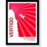 Quadro Poster Filme Vertigo Red