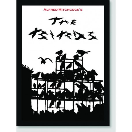Quadro Poster Filme The Birds