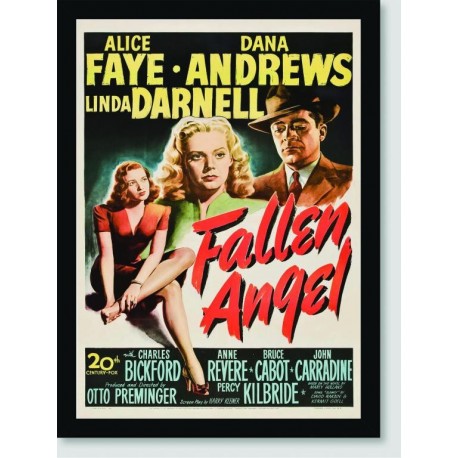 Quadro Poster Filme Fallen Angel