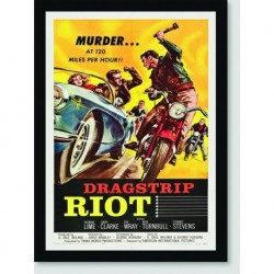 Quadro Poster Filme Dragstrip Riot