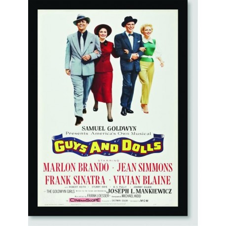 Quadro Poster Filme Guys And Dolls