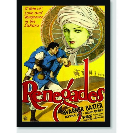 Quadro Poster Filme Renegades