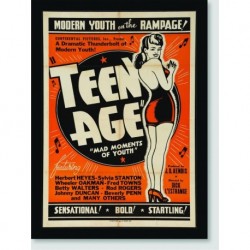 Quadro Poster Filme Teen Age