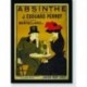 Quadro Poster Propaganda Absinthe Montbeliard