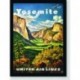 Quadro Poster Propaganda Yosemite Fly United Air Lines