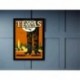 Quadro Poster Propaganda Texas Fly Braniff