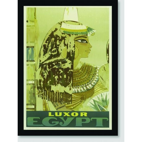 Quadro Poster Propaganda Luxor Egypt
