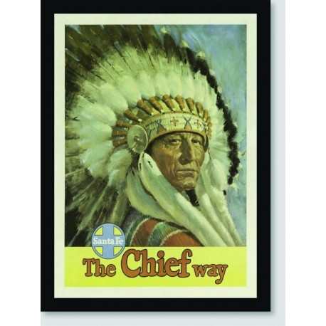 Quadro Poster Propaganda The Chief Way