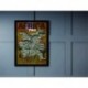 Quadro Poster Propaganda Africa Fly Twa