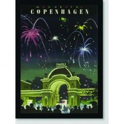 Quadro Poster Propaganda Copenhagen Wonderfull