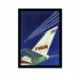 Quadro Poster Propaganda Star Streamm Jet Fly Twa