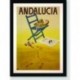 Quadro Poster Propaganda Andalucia