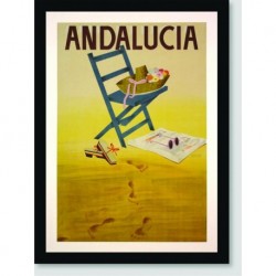 Quadro Poster Propaganda Andalucia