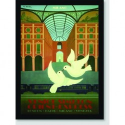 Quadro Poster Propaganda Venice Simplon Train London