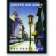 Quadro Poster Propaganda San Francisco Fly United Air Lines 01