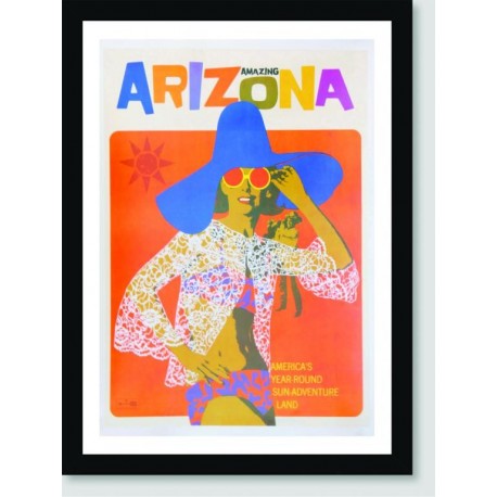 Quadro Poster Propaganda Amazing Arizona