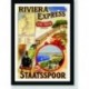 Quadro Poster Propaganda Riviera Express