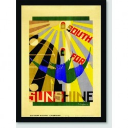 Quadro Poster Propaganda South For Sunshine